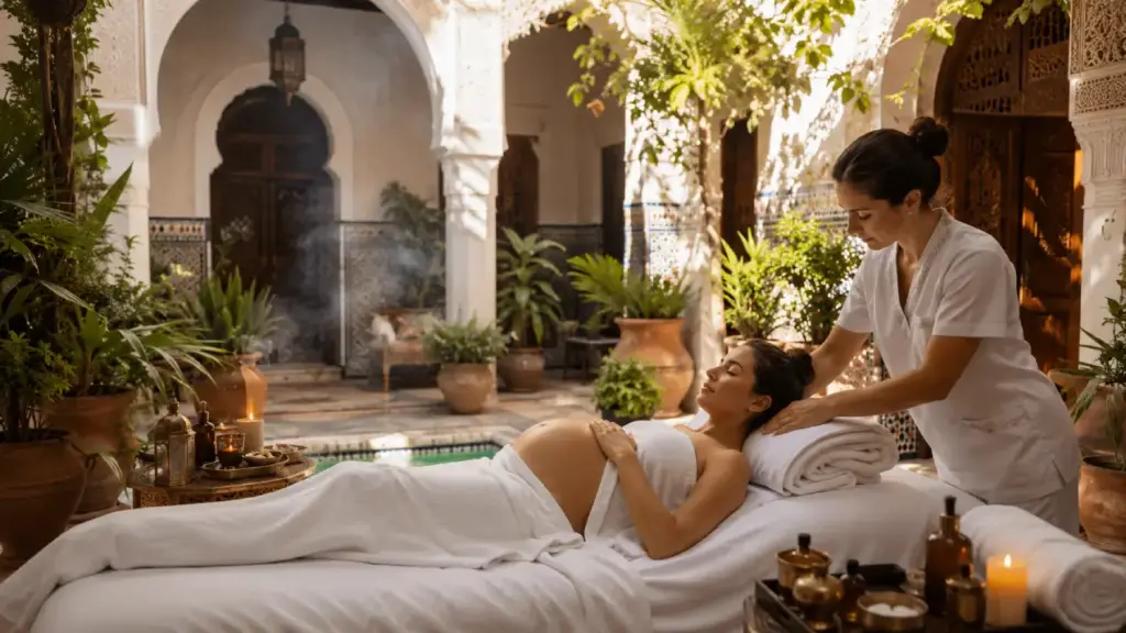 Massage Femme Enceinte (Prénatal) à Domicile Marrakech