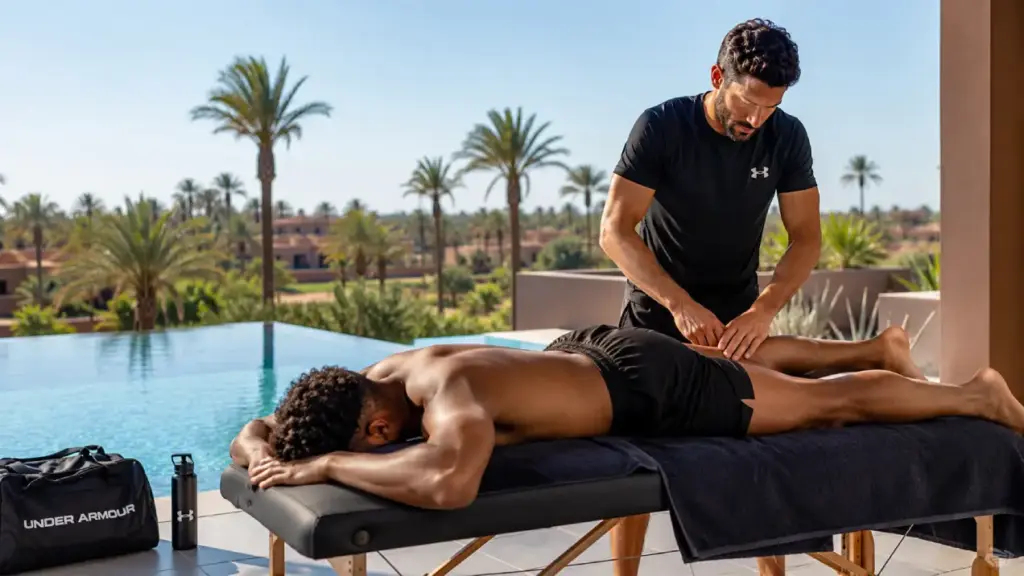 Massage Sportif & Récupération à Domicile Marrakech